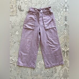 Young Fabulous and Broke Wide Leg Cropped Pants